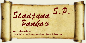 Slađana Pankov vizit kartica